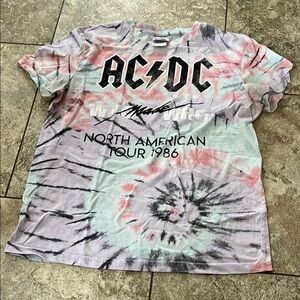 AC/DC Tie-Dye T-Shirt